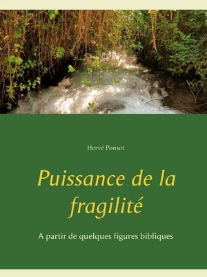 cover image of Puissance de la fragilité